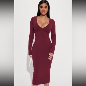 Tasha Snatched Midi Dress